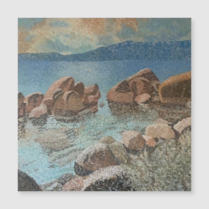 Impresionismo del Círculo de Piedras sobre el Lago