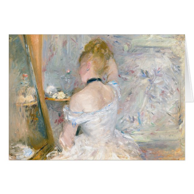 Impresionista de Berthe Morisot en Toilette (Anverso (Horizontal))