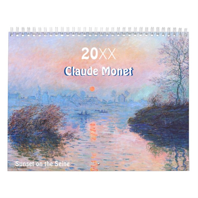 Impresionistas del Calendario Claude Monet (Tapa)