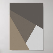 Impreso de Arte Geométrico Minimalista Earthbound