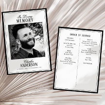 Impreso/Digital Programa Memorial En Memoria Amoro