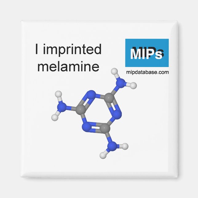 Imprimí bola de imán de melamina y palo (Frente)