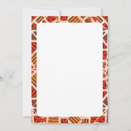 Imprimir africana Guardar la tarjeta de fecha