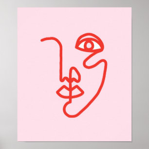 Imprimir arte de barra de color de la cara de líne