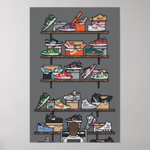 Imprimir arte de colección Sneakers