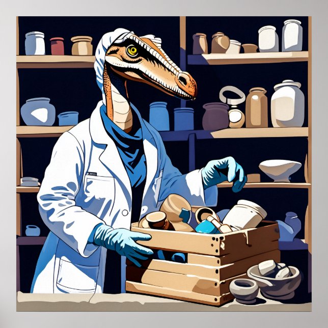 Imprimir arte de dinosaurios de registro (Frente)