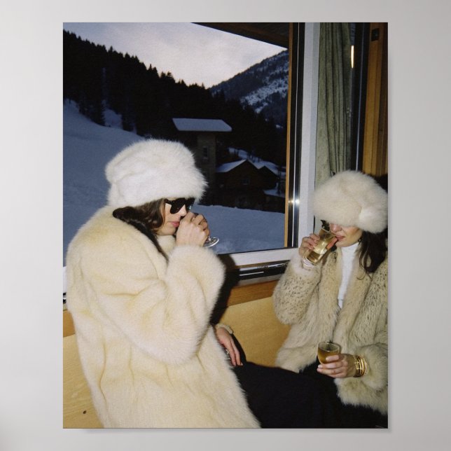 Imprimir arte de esquí (Frente)