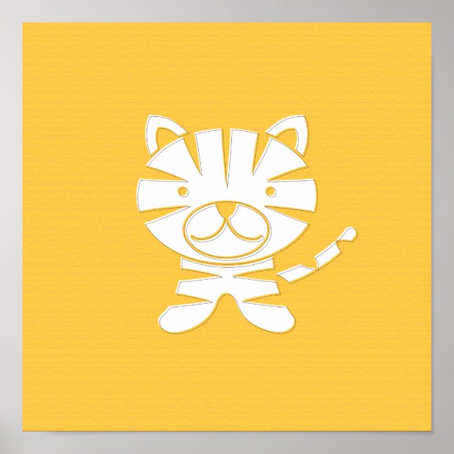 Imprimir arte de Grr Tiger (Frente)