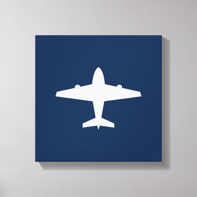 Imprimir arte de lienzo de avión (Anverso)