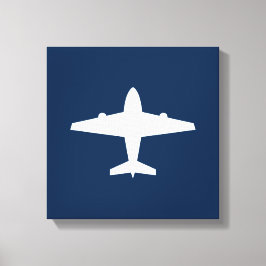 Imprimir arte de lienzo de avión