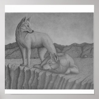 Imprimir arte de lienzo. Dingos también (guerrero)