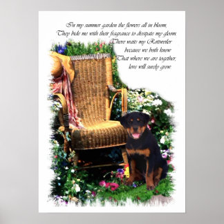 Imprimir arte de Rottweiler