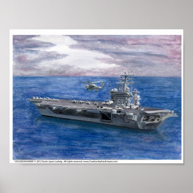 Imprimir arte de USS EISENHOWER (Frente)