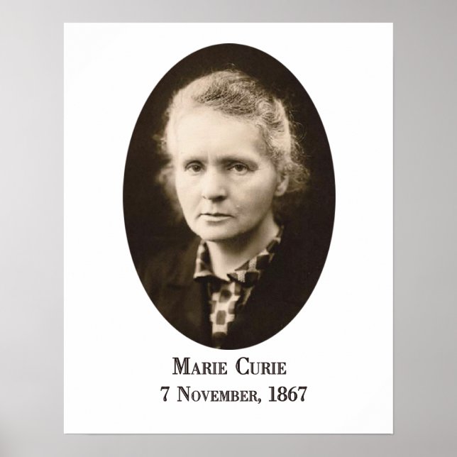 Imprimir arte Marie-Curie (Frente)