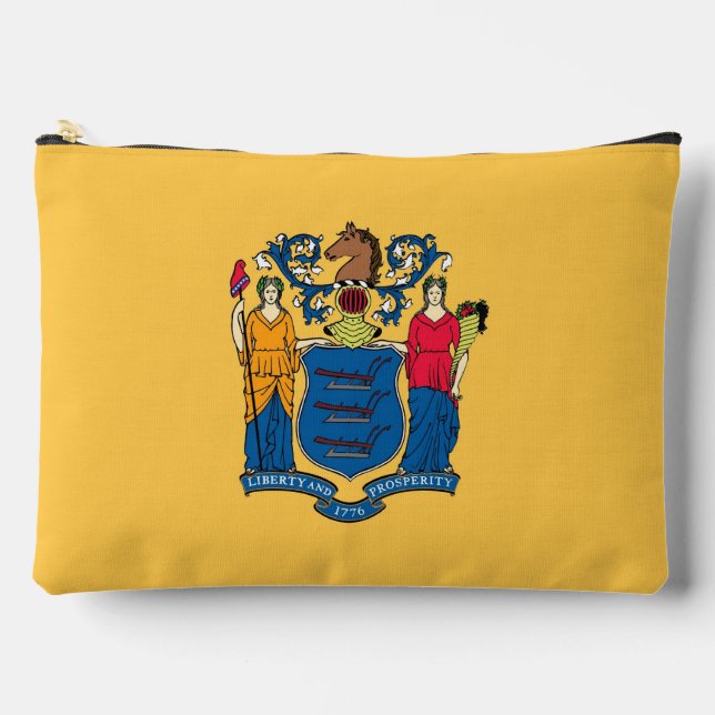 Imprimir bolsa de corte con bandera de Nueva Jerse (Anverso)