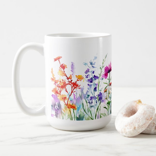 Imprimir café Mug Regalo romántico 🌹 taza de café (Con donut)