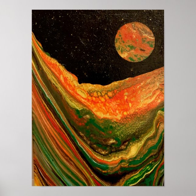 Imprimir de una imagen de arte original (Frente)