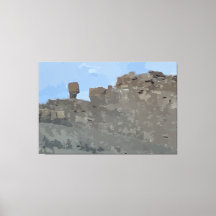 Imprimir fondo de lienzo estirado