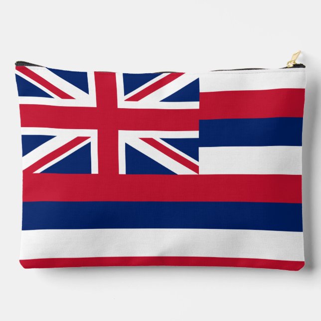 Imprimir la bolsa corta con bandera de Hawaii, EE. (Reverso )