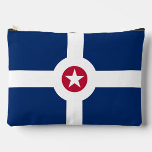 Imprimir la bolsa corta con bandera de Indianápoli