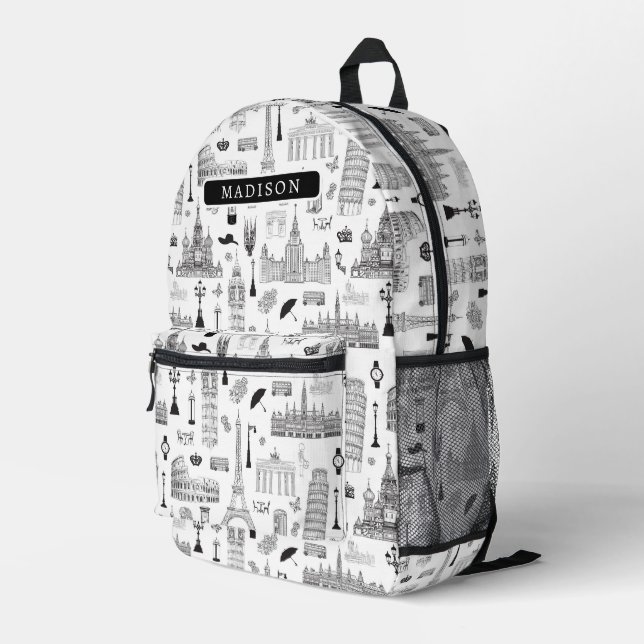 Imprimir la bolsa de corte (Esquina derecha trasera )