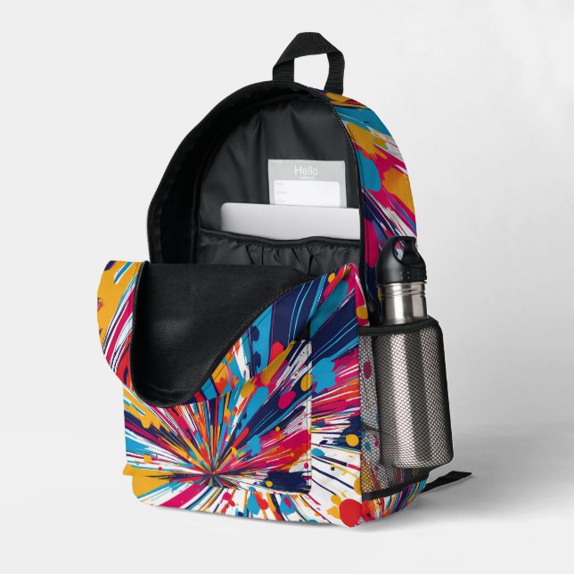 Imprimir la bolsa de corte (Esquina trasera derecha (abierta))