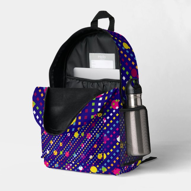 Imprimir la bolsa de corte (Esquina trasera derecha (abierta))