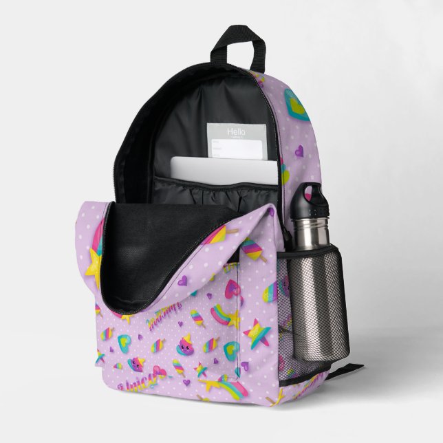 Imprimir la bolsa de corte (Esquina trasera derecha (abierta))