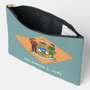 Imprimir la bolsa de corte con bandera de Delaware