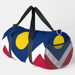 Imprimir la bolsa de corte con bandera de Denver,