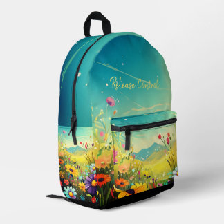 Imprimir la bolsa de corte con pradera de colores