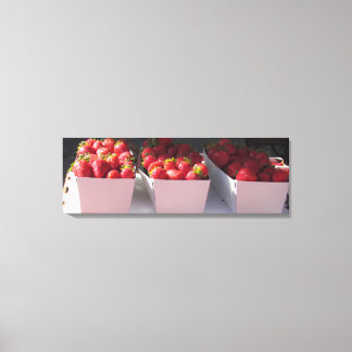 Imprimir lienzo - Cajas de fresa