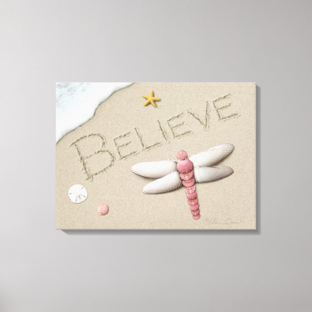 Imprimir lienzo de Alan Giana "Believe" (Anverso)