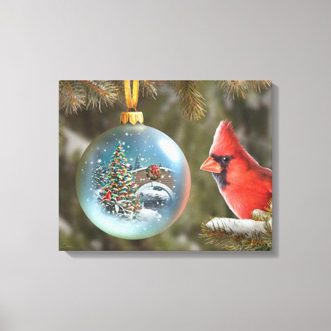 Imprimir lienzo de Alan Giana "Navidades sueñan" (Anverso)