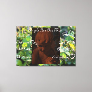 Imprimir lienzo de Angel Friends