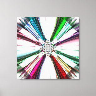 Imprimir lienzo de color de diamante