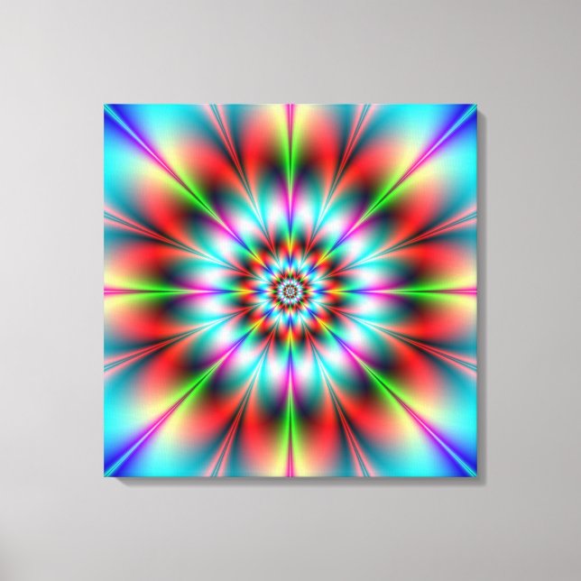 Imprimir lienzo de flor doble (Anverso)
