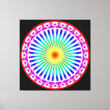 Imprimir lienzo de flores de verano