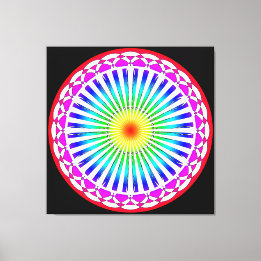 Imprimir lienzo de flores de verano