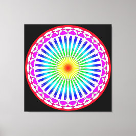 Imprimir lienzo de flores de verano