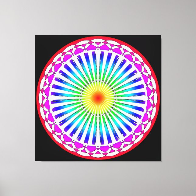 Imprimir lienzo de flores de verano (Anverso)