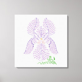 Imprimir lienzo de iris mundial