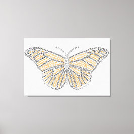 Imprimir lienzo de mariposa monarca mundial