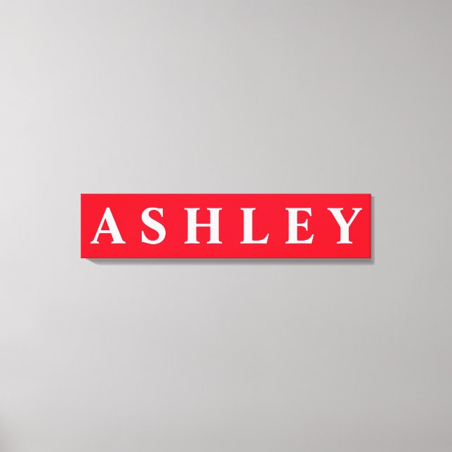 Imprimir lienzo de nombre/familia/apellido (Anverso)