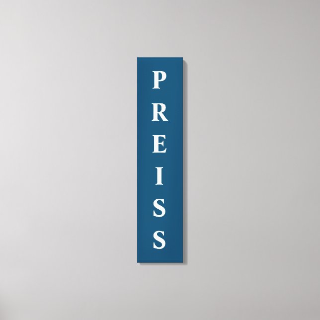 Imprimir lienzo de nombre/familia/apellido (Anverso)