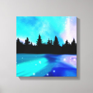 Imprimir lienzo de reflexión de Daybreak