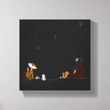 Imprimir lienzo estirado de Ver las estrellas