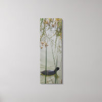 Imprimir lienzo - Hen de barro en carrizos