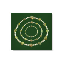 Imprimir lienzo - Perlas y piedras