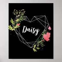 Imprimir nombre personalizado | Arte mural moderno